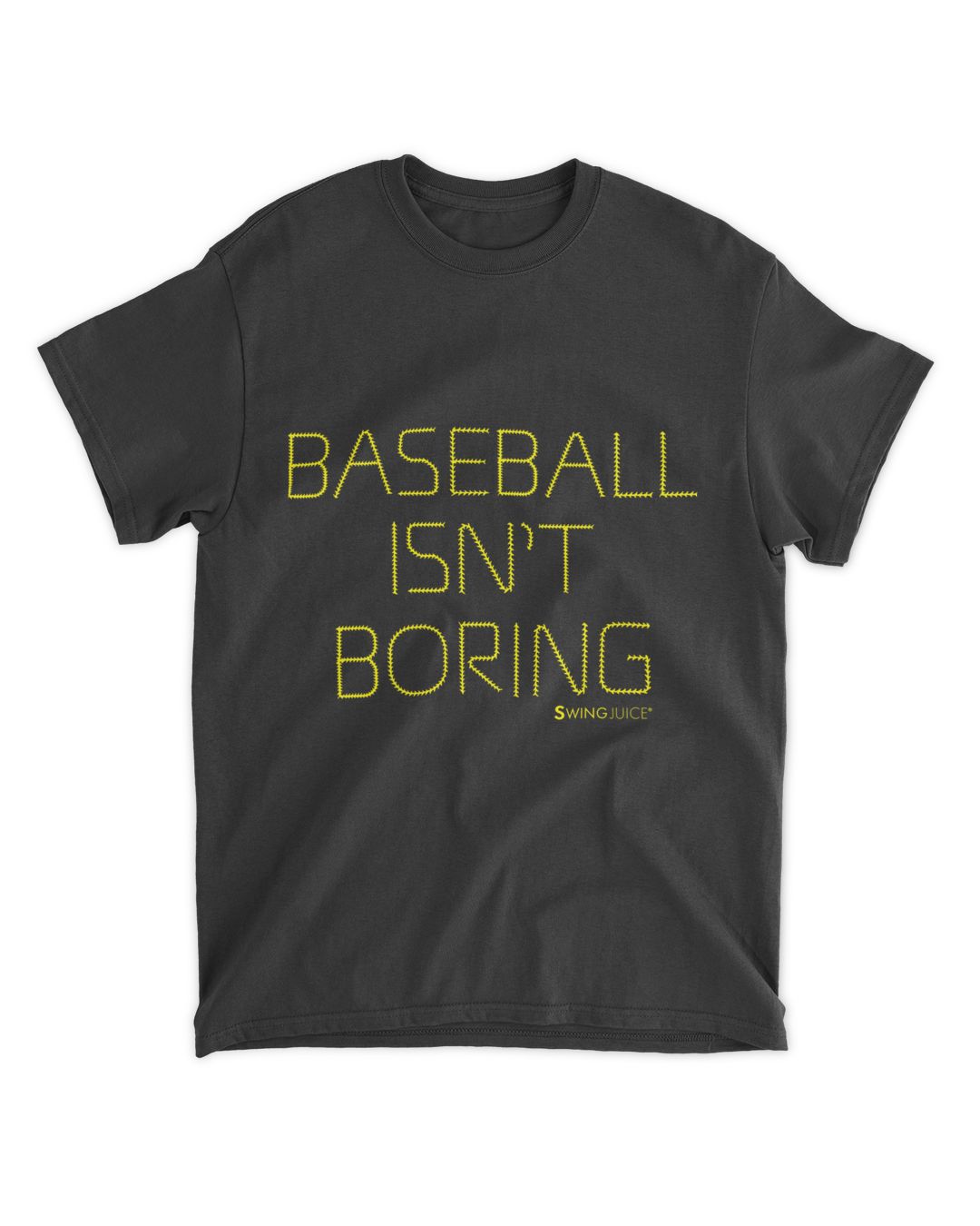 Baseball isn't boring gold shirt SenPrints