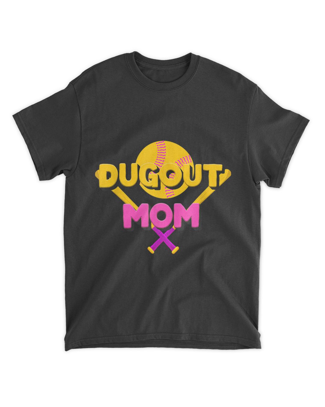 Baseball Dugout Mom Mother Baseball TShirt