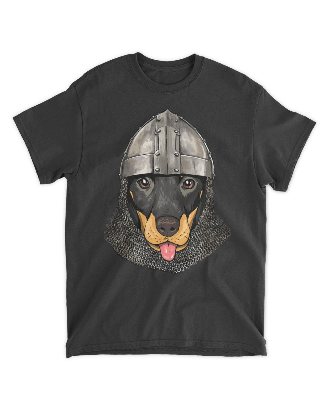 Dachshund Knight Warrior Dog Wiener Sausage Dog TShirt PawPawPrint