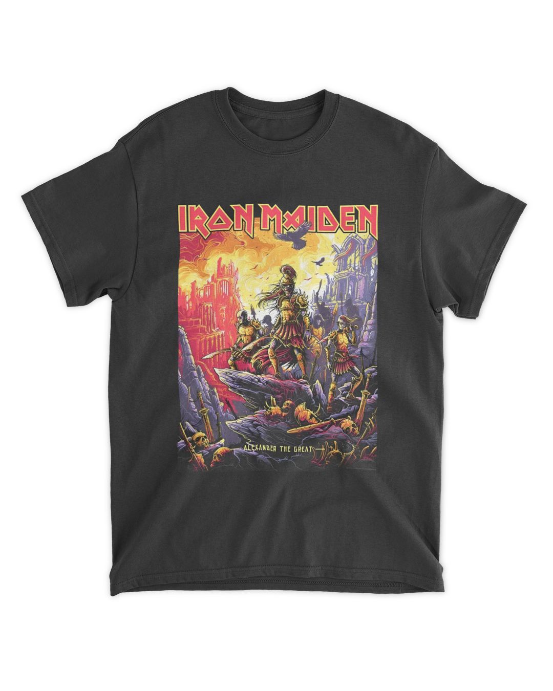 Iron Maiden Alexander The Great Hell On Earth 2023 Tour T Shirt | SenPrints