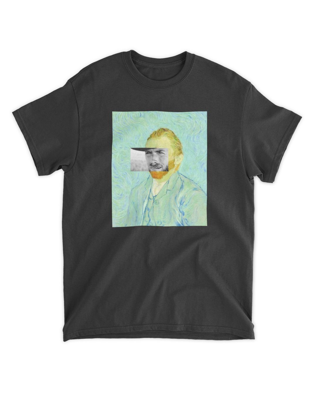 T shirt van gogh clint eastwood discount