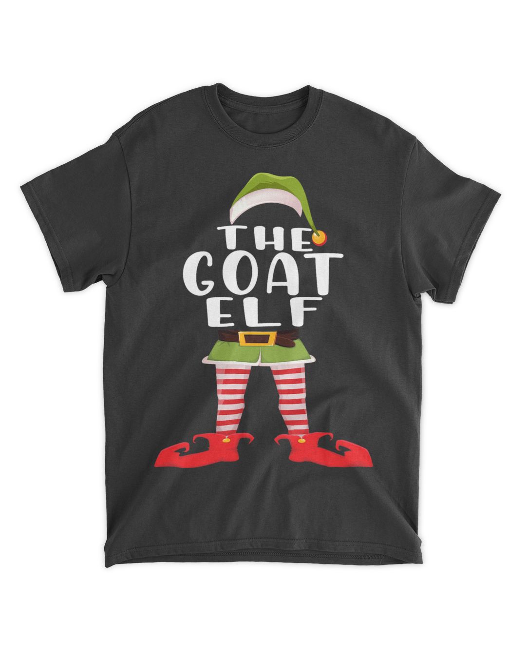 Goat Elf Costume Shirt Family Matching Funny Christmas
