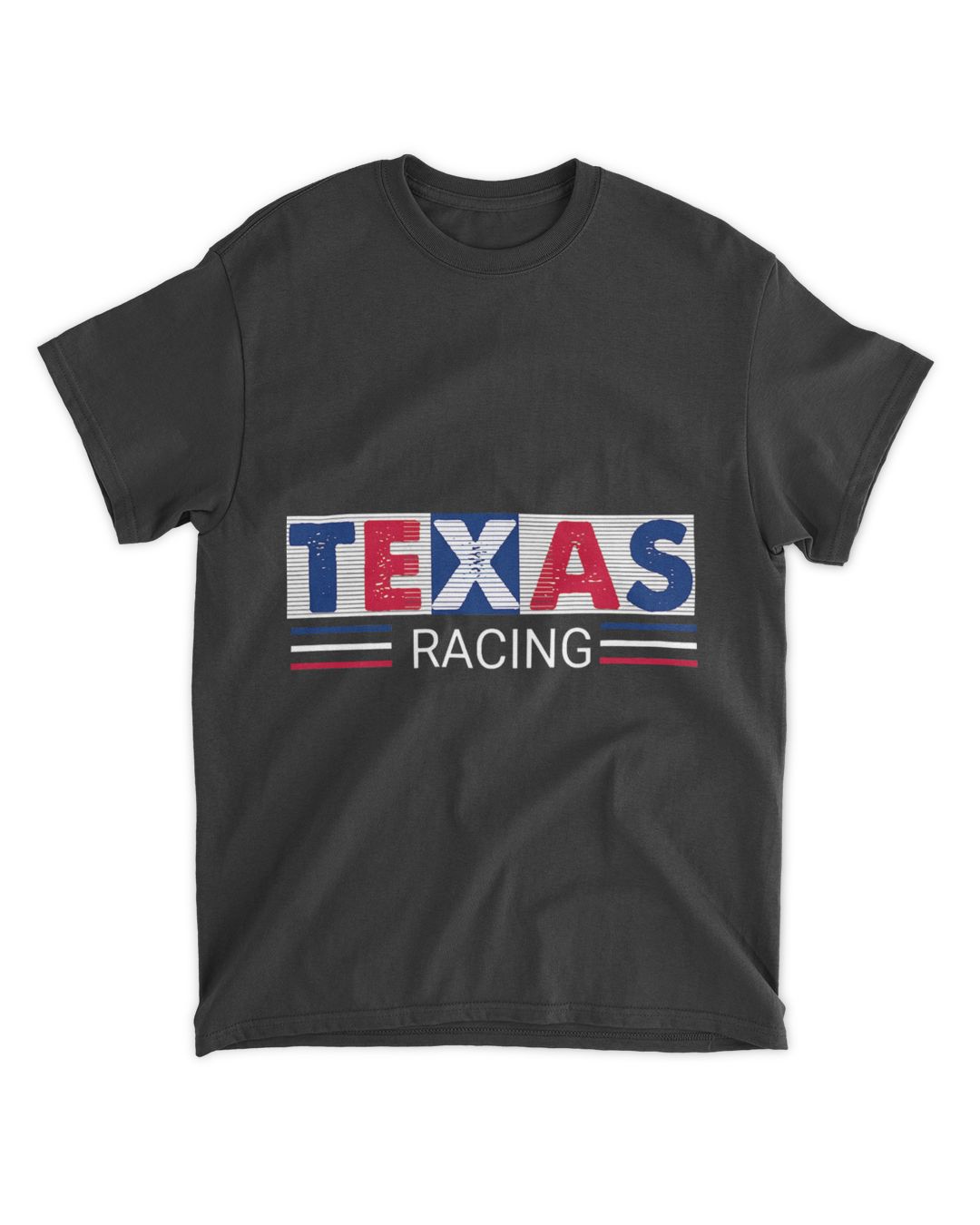 Texas Racing Motorsports Racetrack Barrel Horse Race Unisex Standard T ...