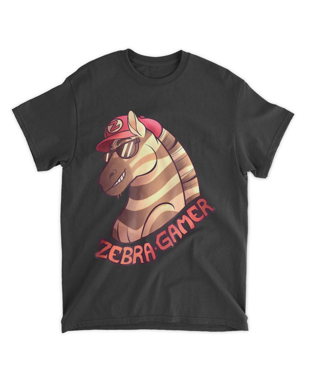 Zebra Gamer Official Zebra Gamer T Shirt SenPrints