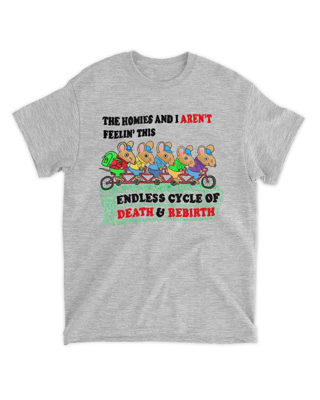 Endless Cycle Of Death And Rebirth T Shirts | SenPrints