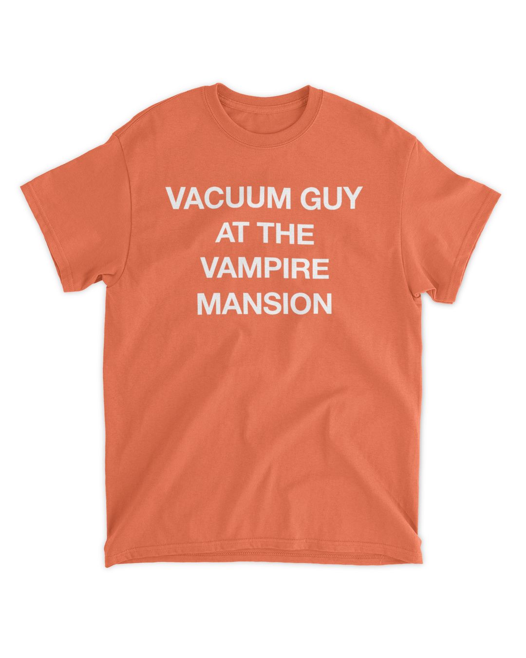 Vacuum Guy At The Vampire Mansion Shirt SenPrints