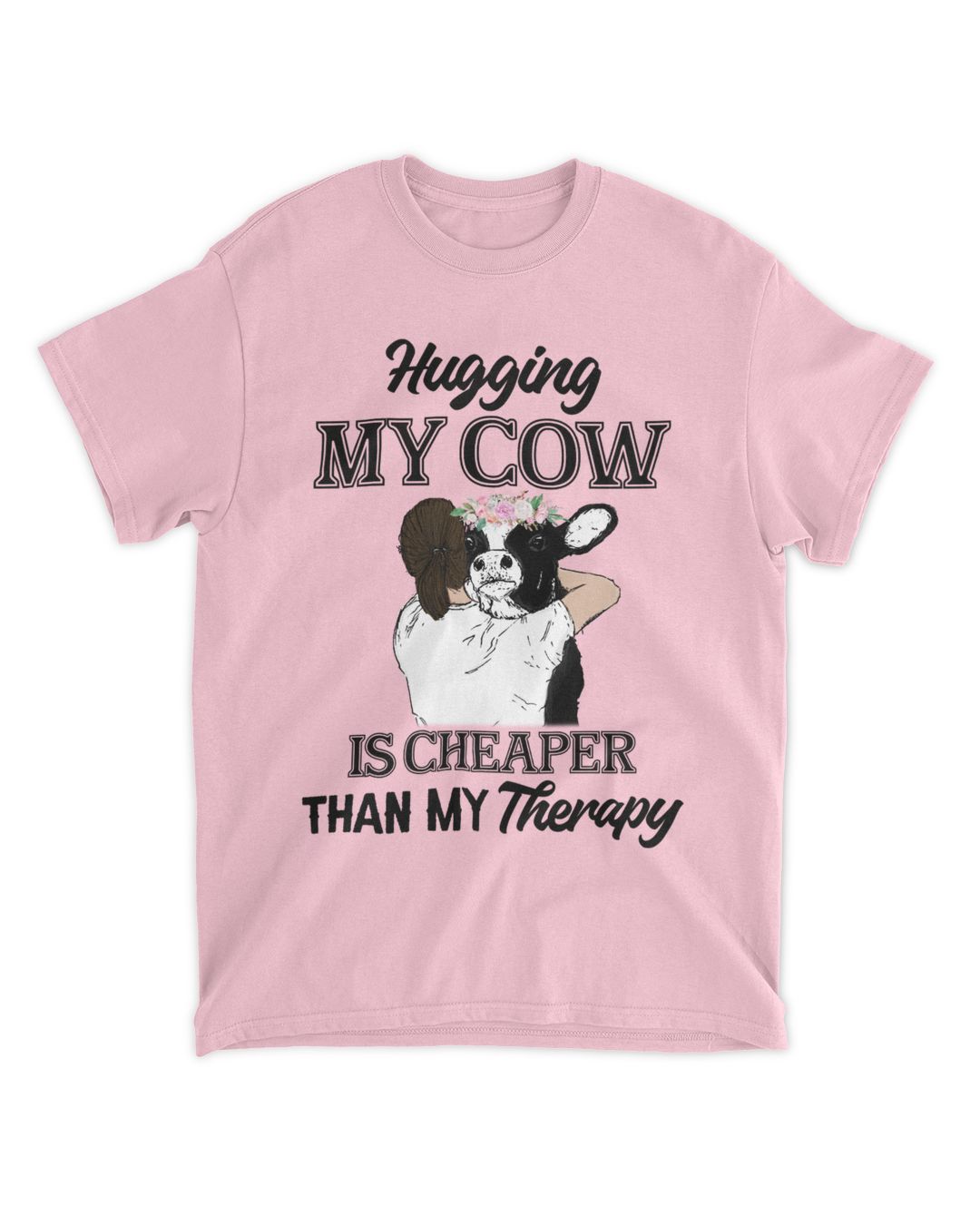 Cow Hugging My Cow Soul Flower Child cow-hugging-my-cow-soul-flower-child