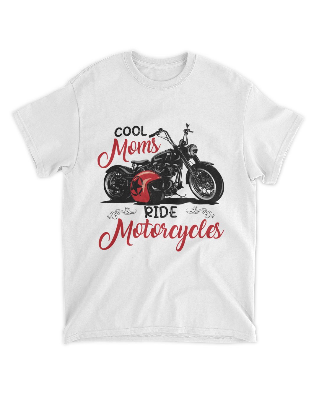 RD Womens Motorcycle Biker Cool Moms Ride Motorcycles, Mother Day Gift