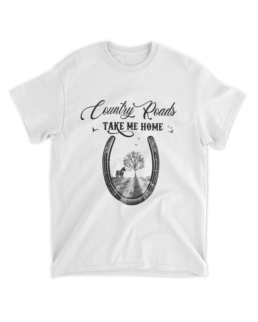 Horse Country Roads Soul Flower Child