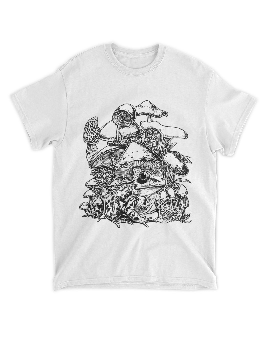 Cottagecore Aesthetic Goblincore Frog With Mushroom Vintage Myteez.store