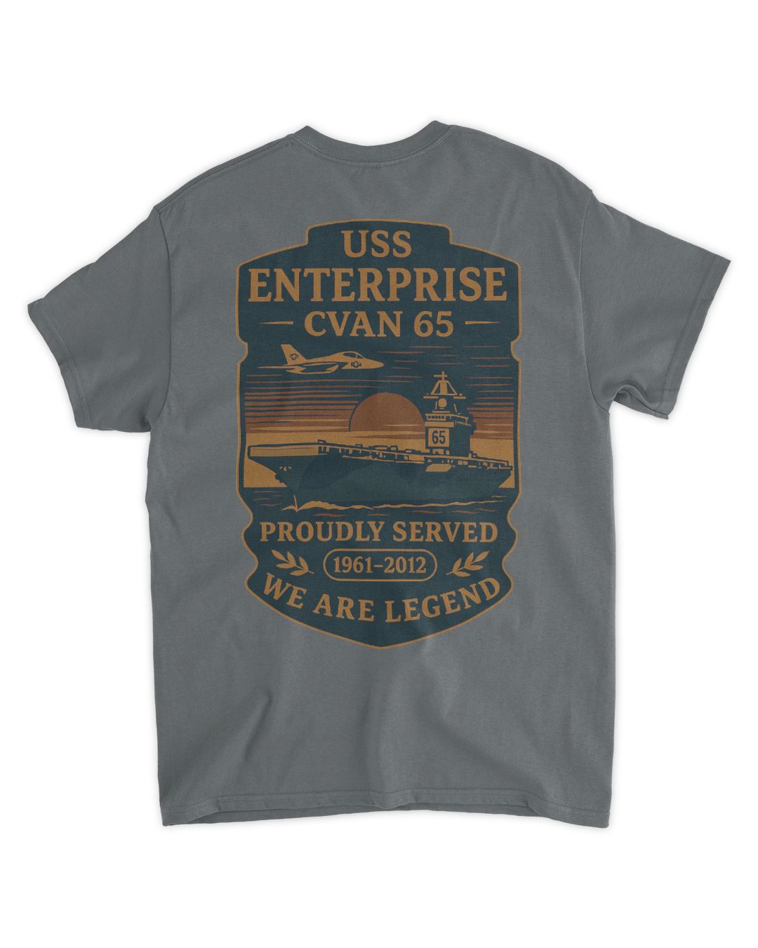 USS Enterprise (CVAN 65) Unisex Standard T-Shirt