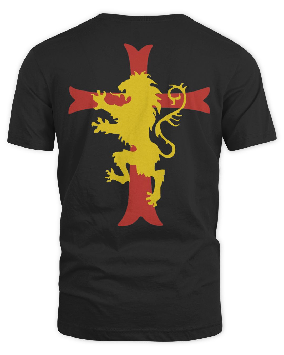 Knights Templar T Shirt - The Cross And The Lion - Knights Templar ...