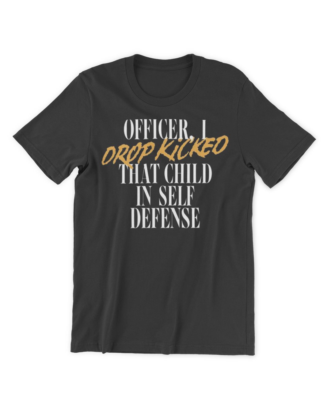 Official Technoblade Merch Self Defense Indigo Officer I Drop Kicked