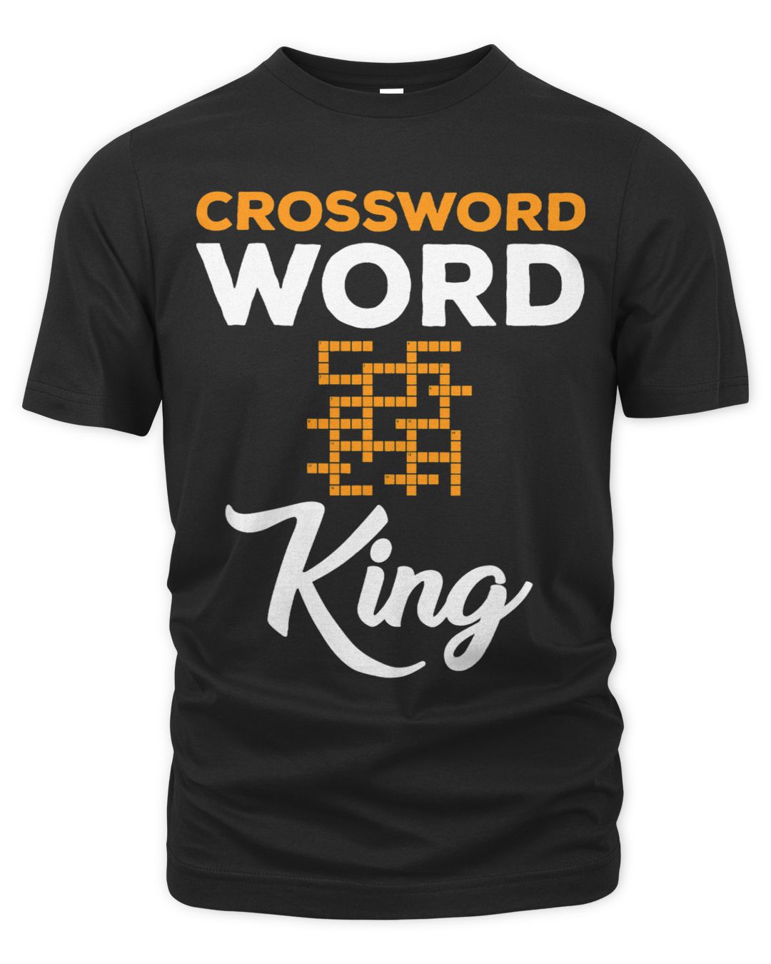 Mens Funny Crossword King Outfit For Men SenPrints