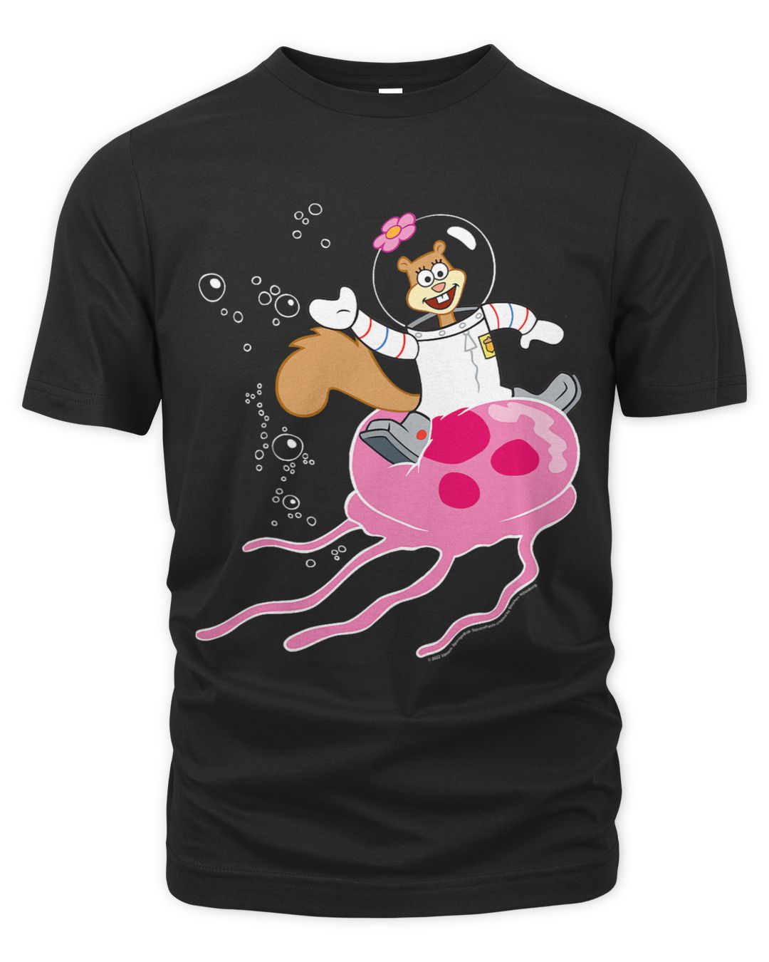 SpongeBob SquarePants Sandy Rides the Jellyfish SenPrints