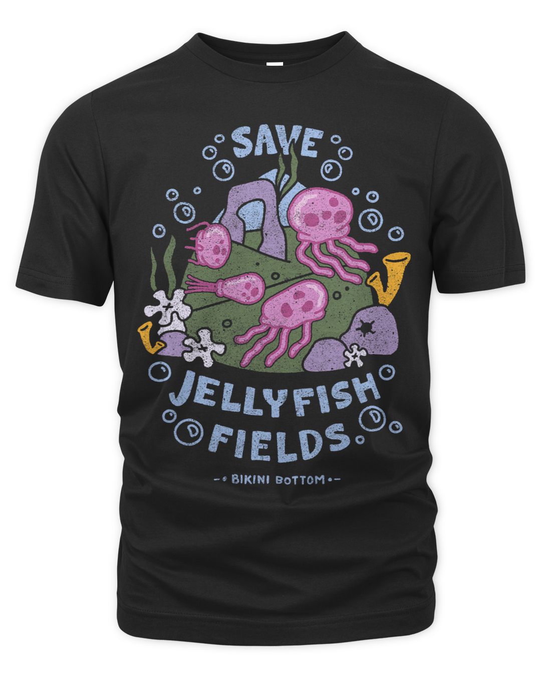 SpongeBob SquarePants Save Jellyfish Fields Bikini Bottom SenPrints
