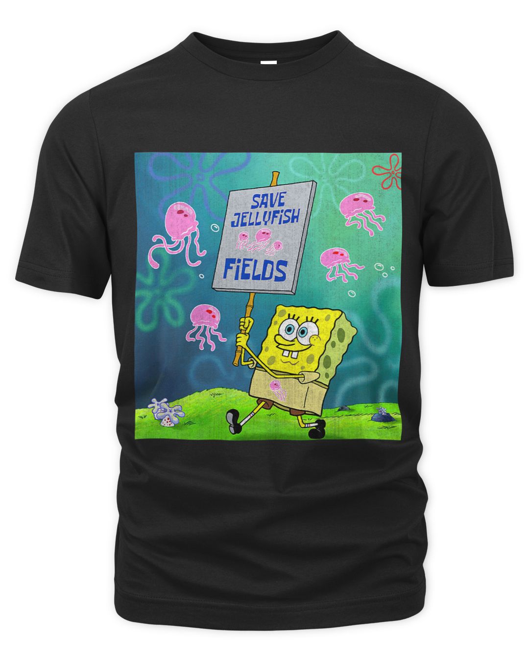 SpongeBob SquarePants Save Jellyfish Fields | SenPrints