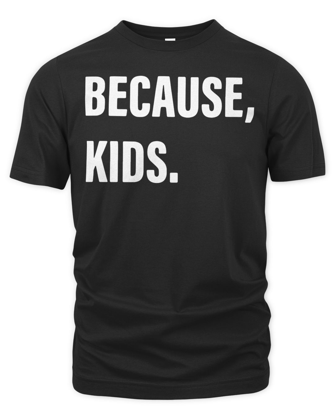 Official Monika Hughes Because Kid T-shirt | SenPrints