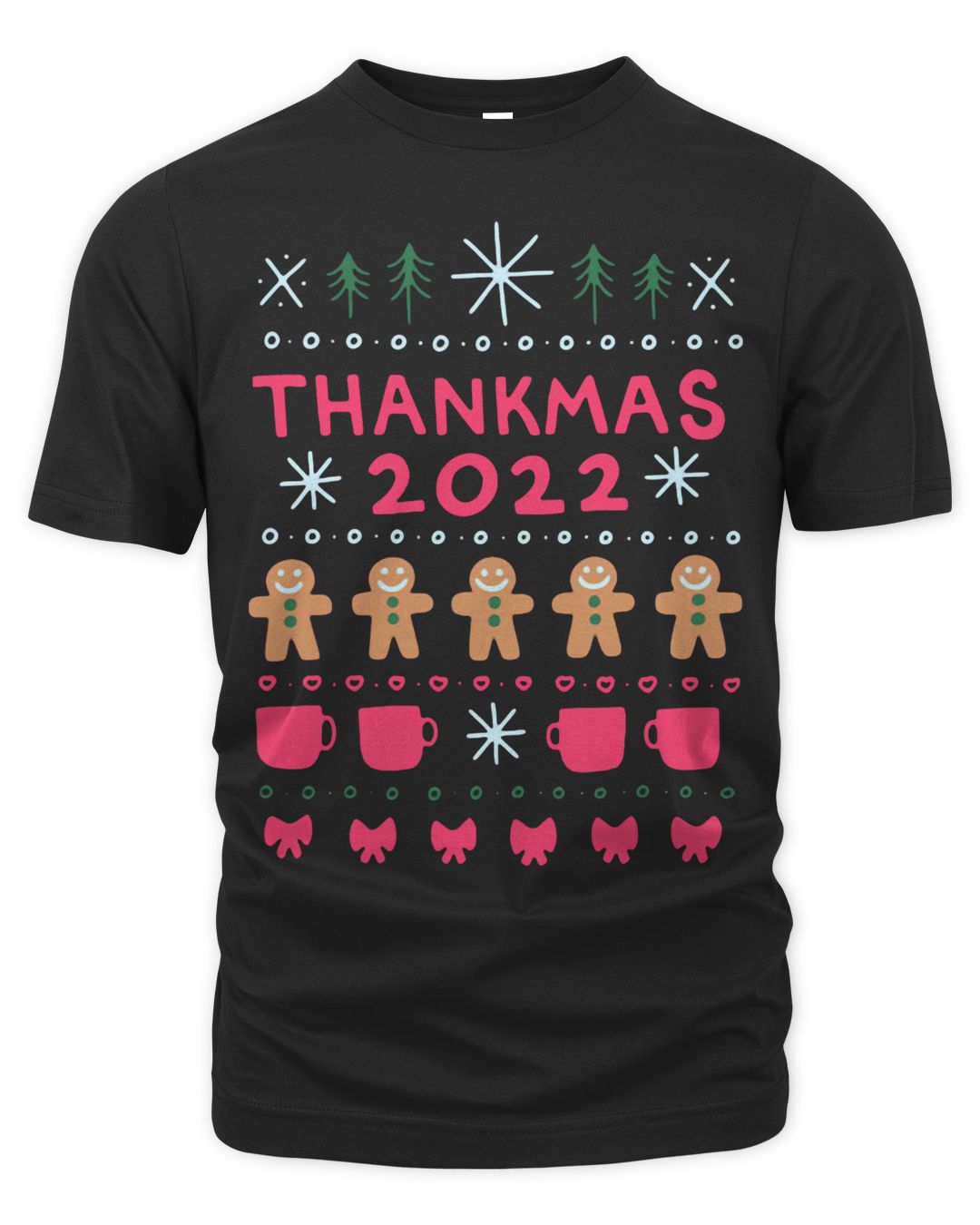 Official Thankmas 2022 Tshirt SenPrints