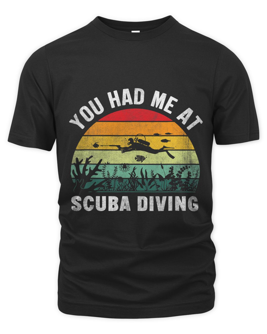Funny Scuba Diving Vintage Taucher Ocean Diver SenPrints