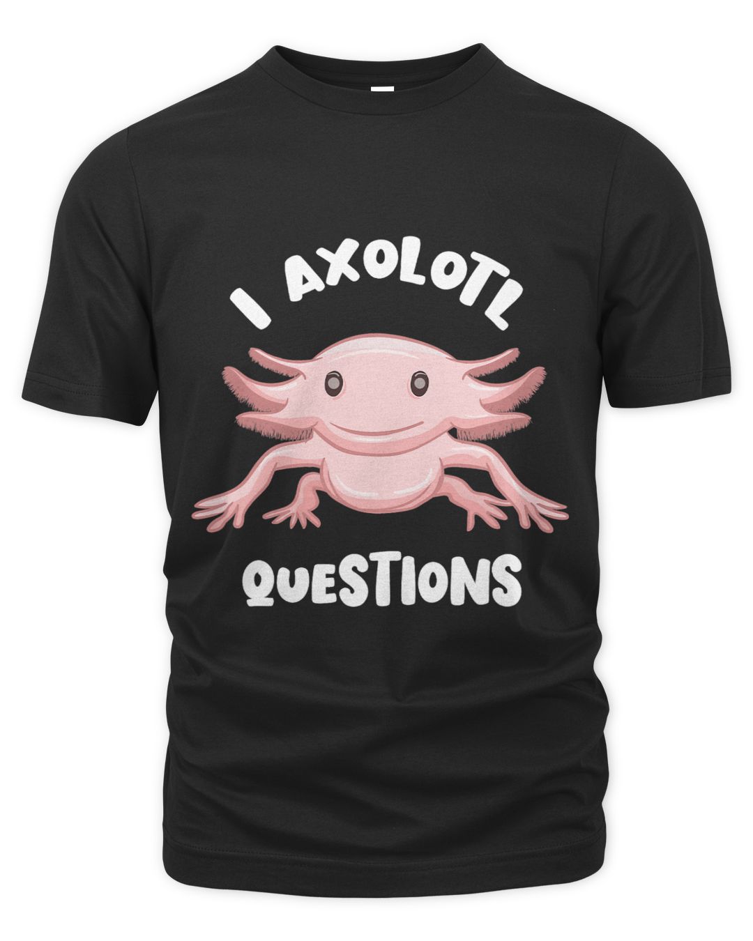 Smiling Axolotl Mexican Walking Fish I Axolotl Questions