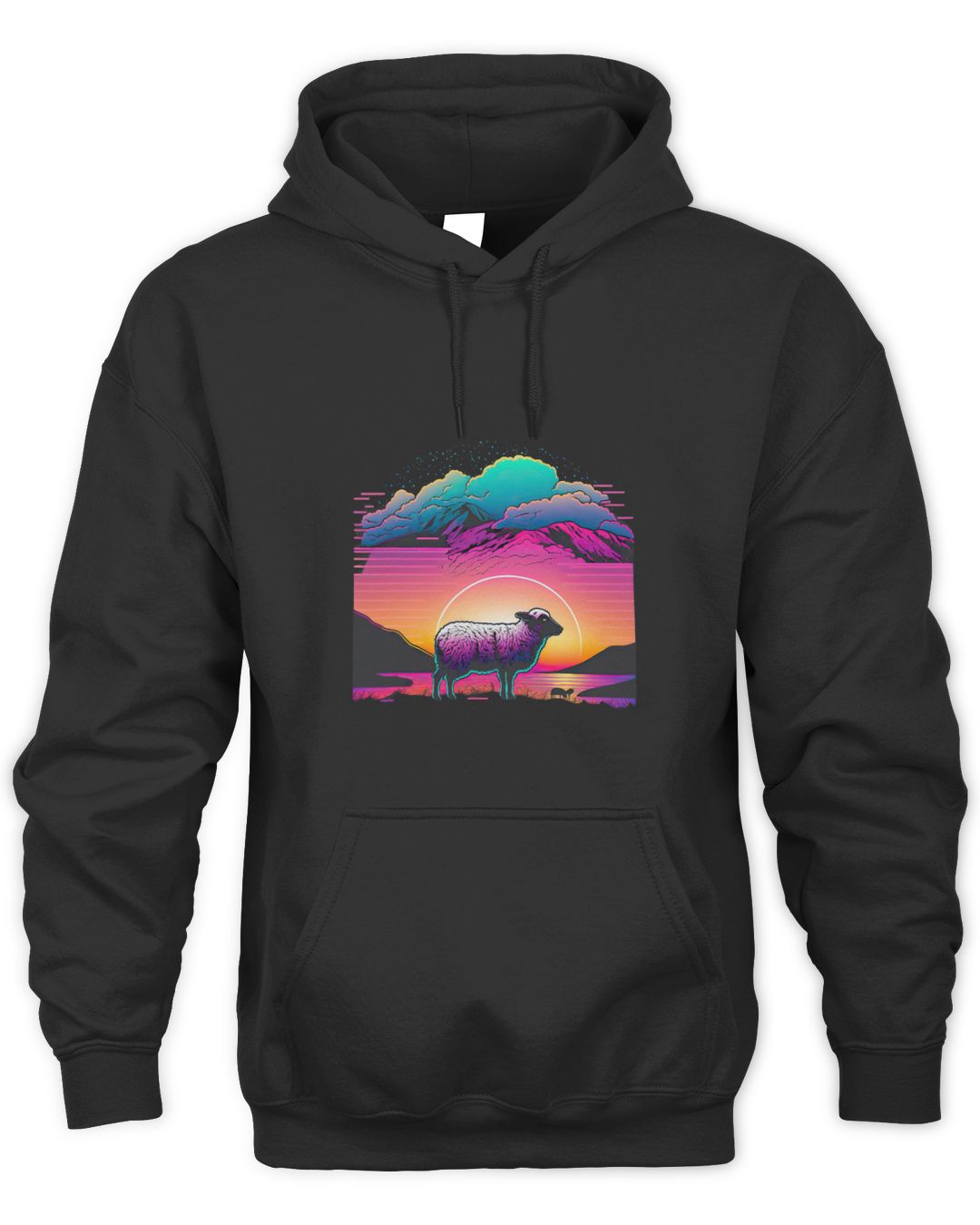 Retro Aesthetic Sheep Dog 1
