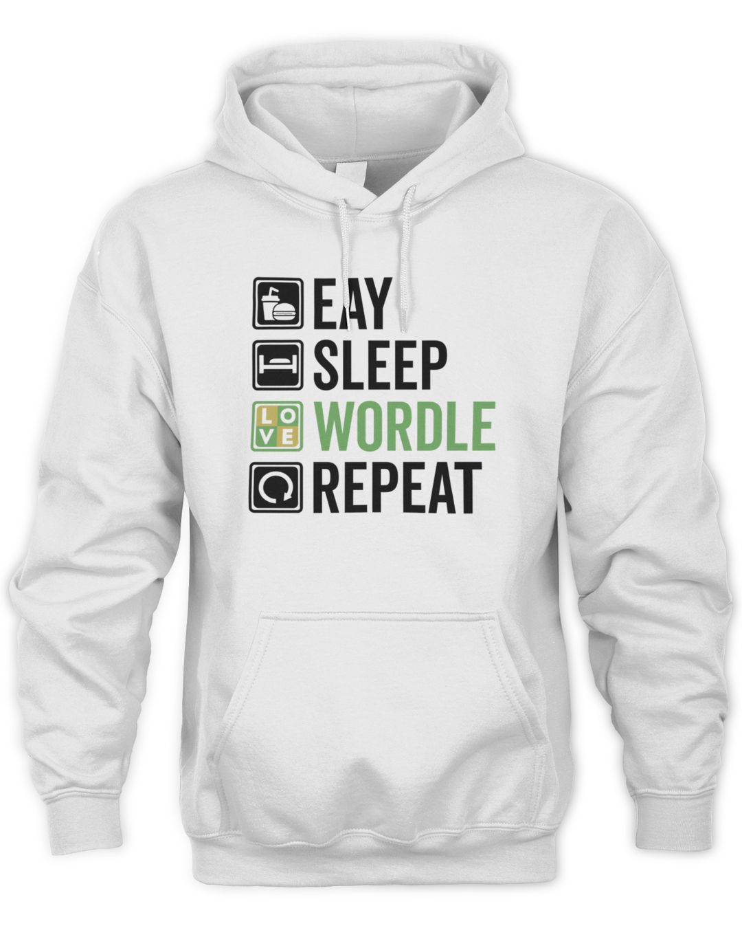 Eat eat sleep wordle repeat wordle Lover wordle addict648 TShirt