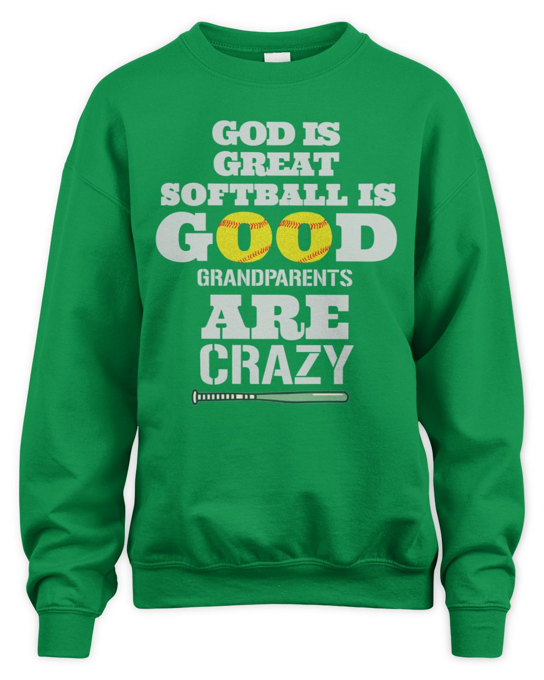 [Softball] - 285 - God Is Great Softball Is Good Grandparents Are Crazy ...
