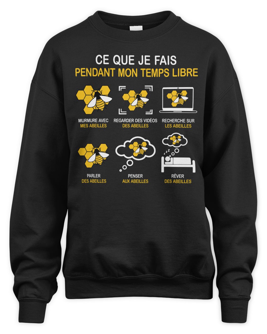 Ce que je fais pendant mon temps libre Chemise Fière