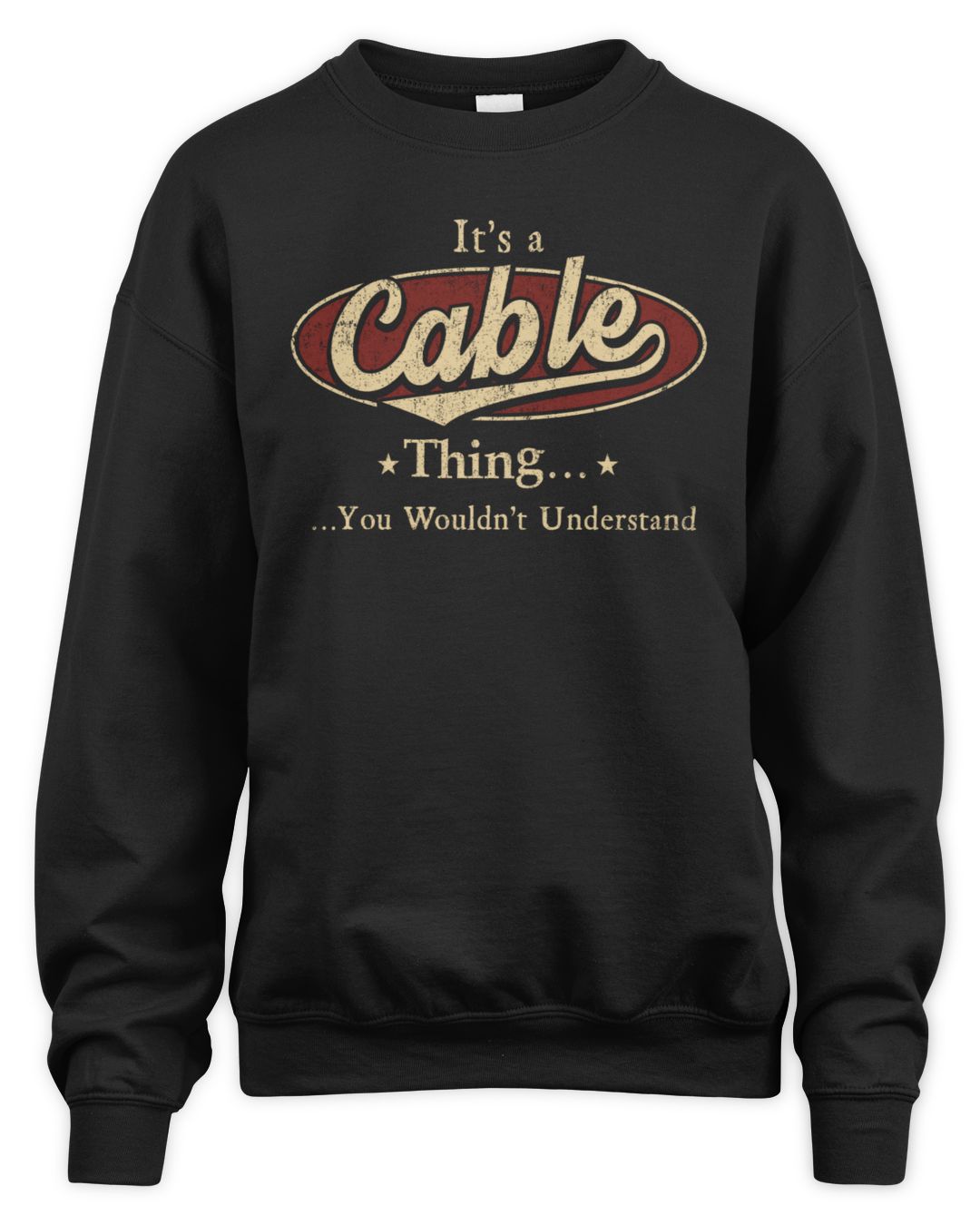 Fbus01326-Cable Unisex Sweatshirt