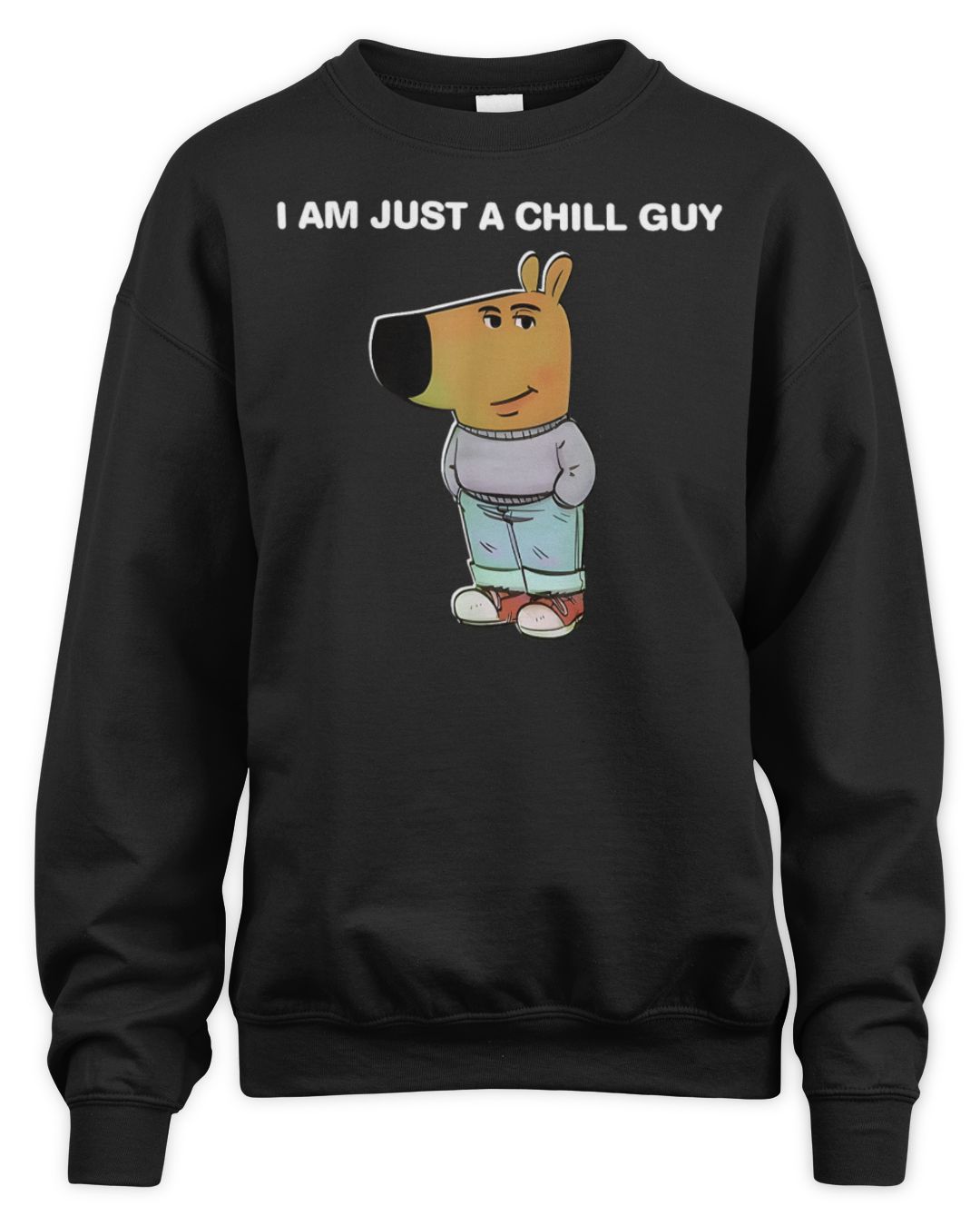 Chill Guy Dog Meme Funny Chill Guy Meme TShirt | DT Gift Store