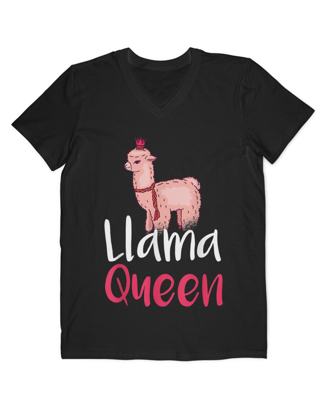 llama queen shirt