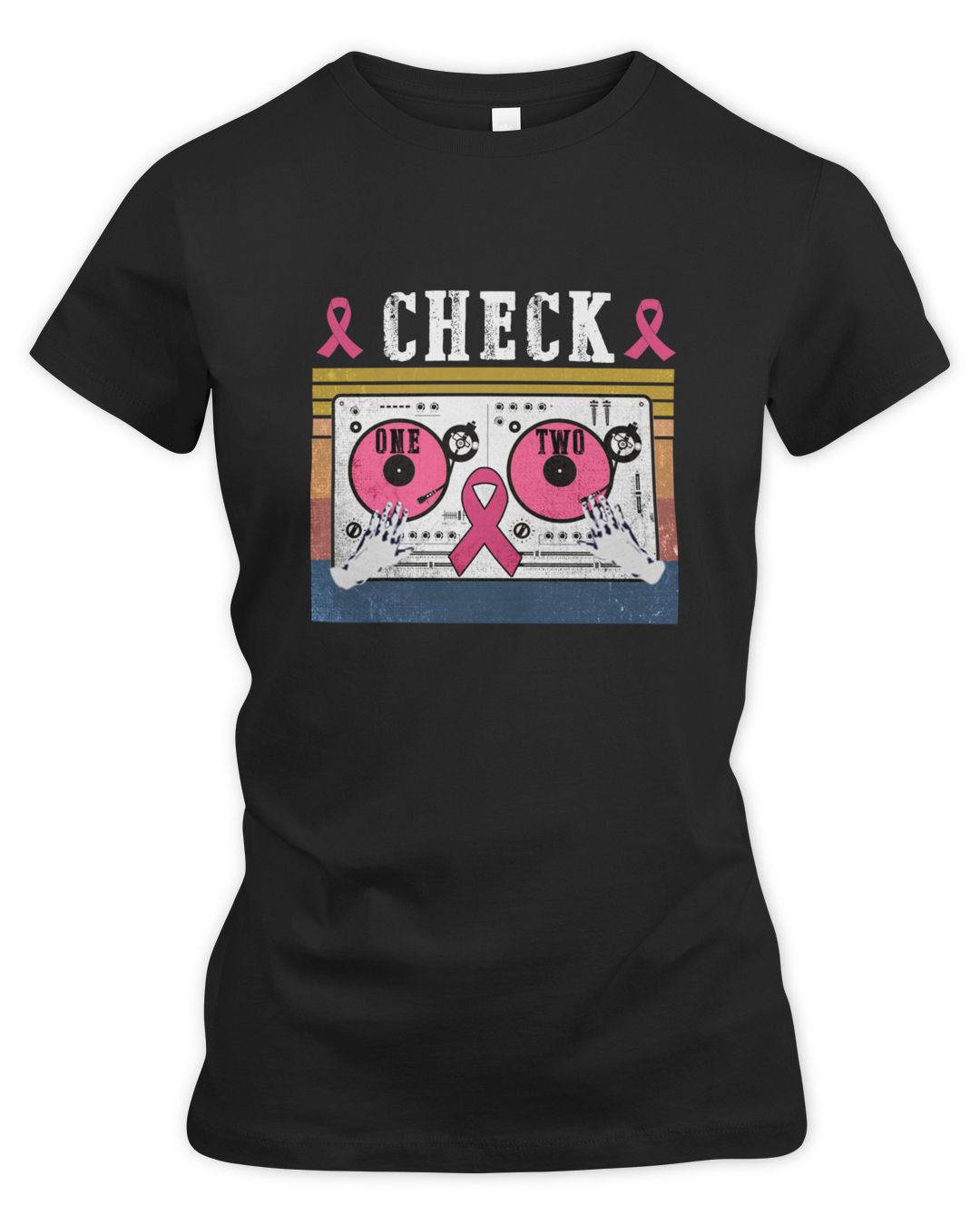 Check one two breast cancer awareness senprints
