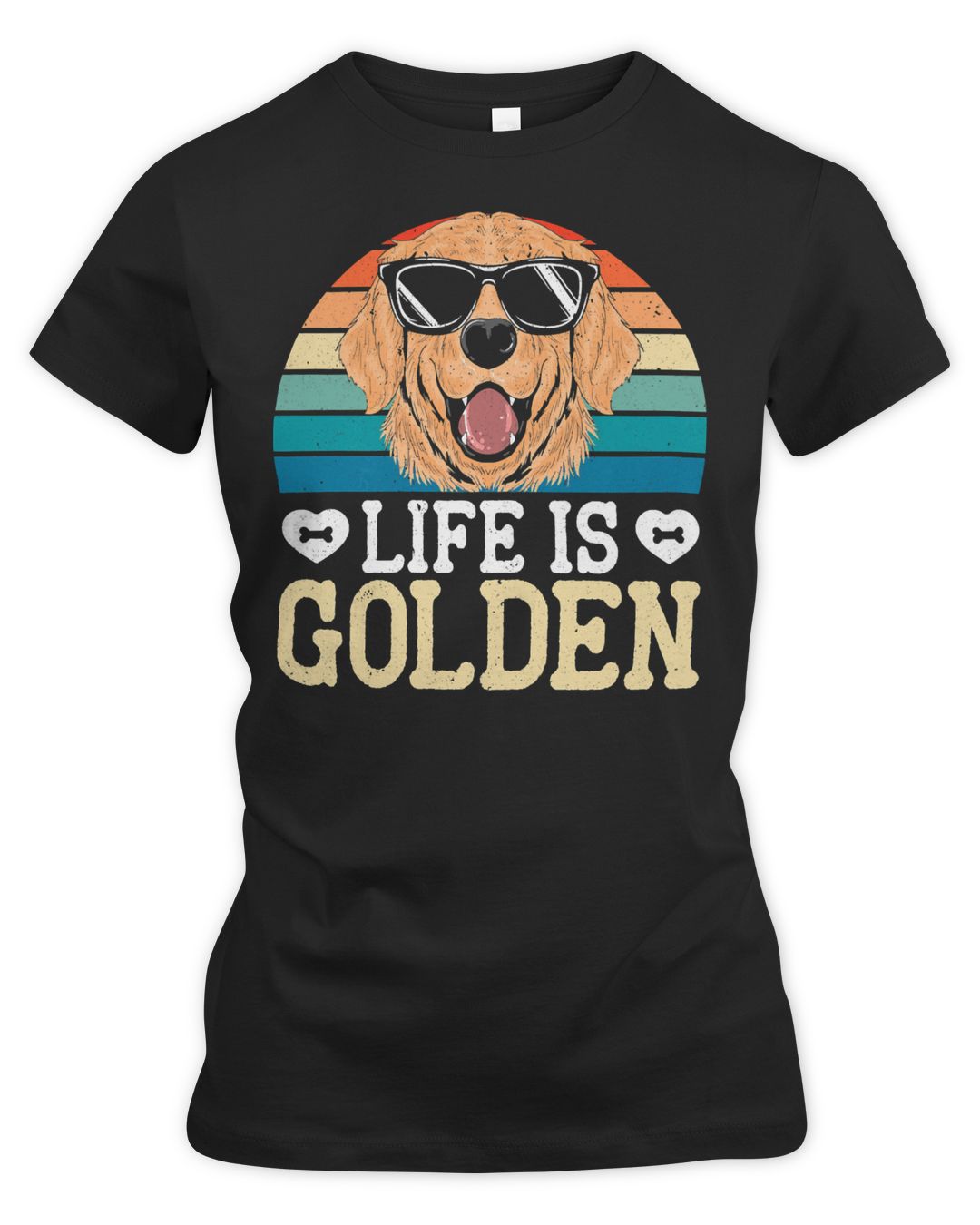 Golden Retriever Goldie Dog Womens Life Is Golden for a Golden