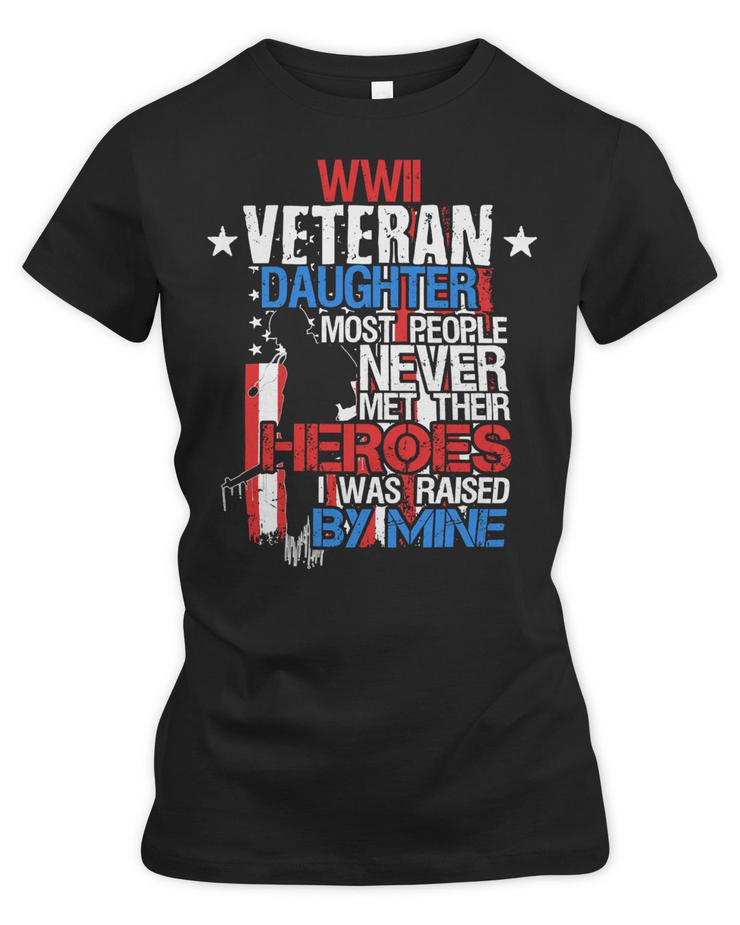 Veteran Veterans Day WWII Veteran Daughter Idea Soldier 302 navy ...