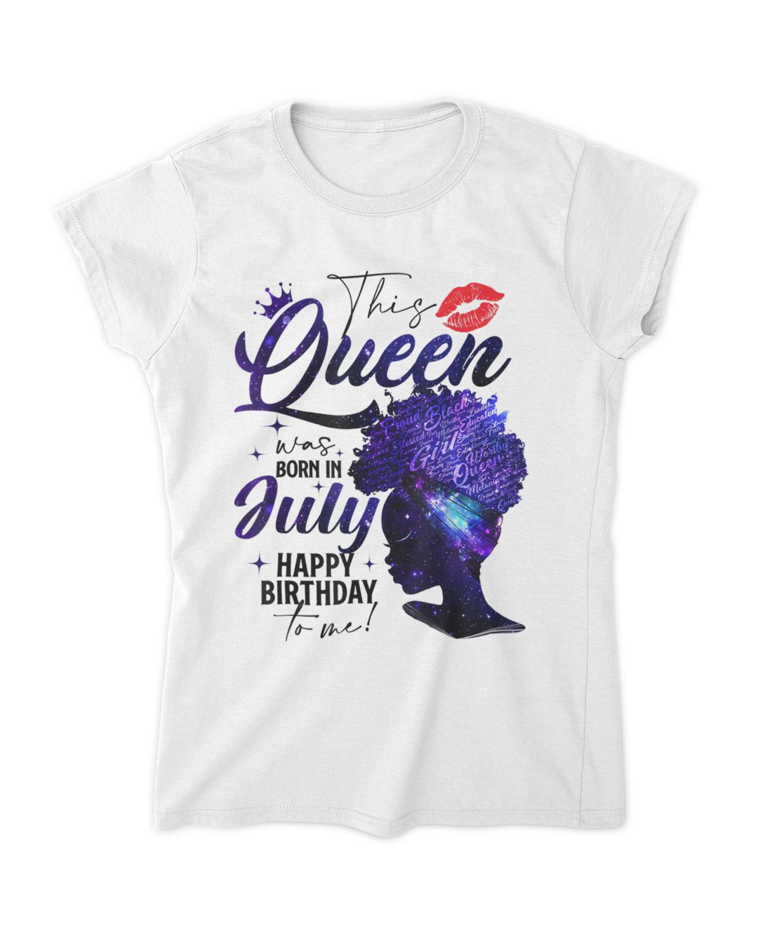 Black Women This Queen Was Born In July Birthday Black Women | SenPrints