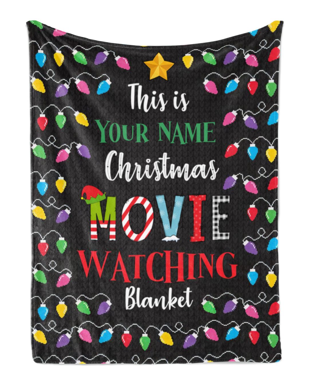 This Is My Christmas Movie Watching Blanket - Personalized Christmas ...