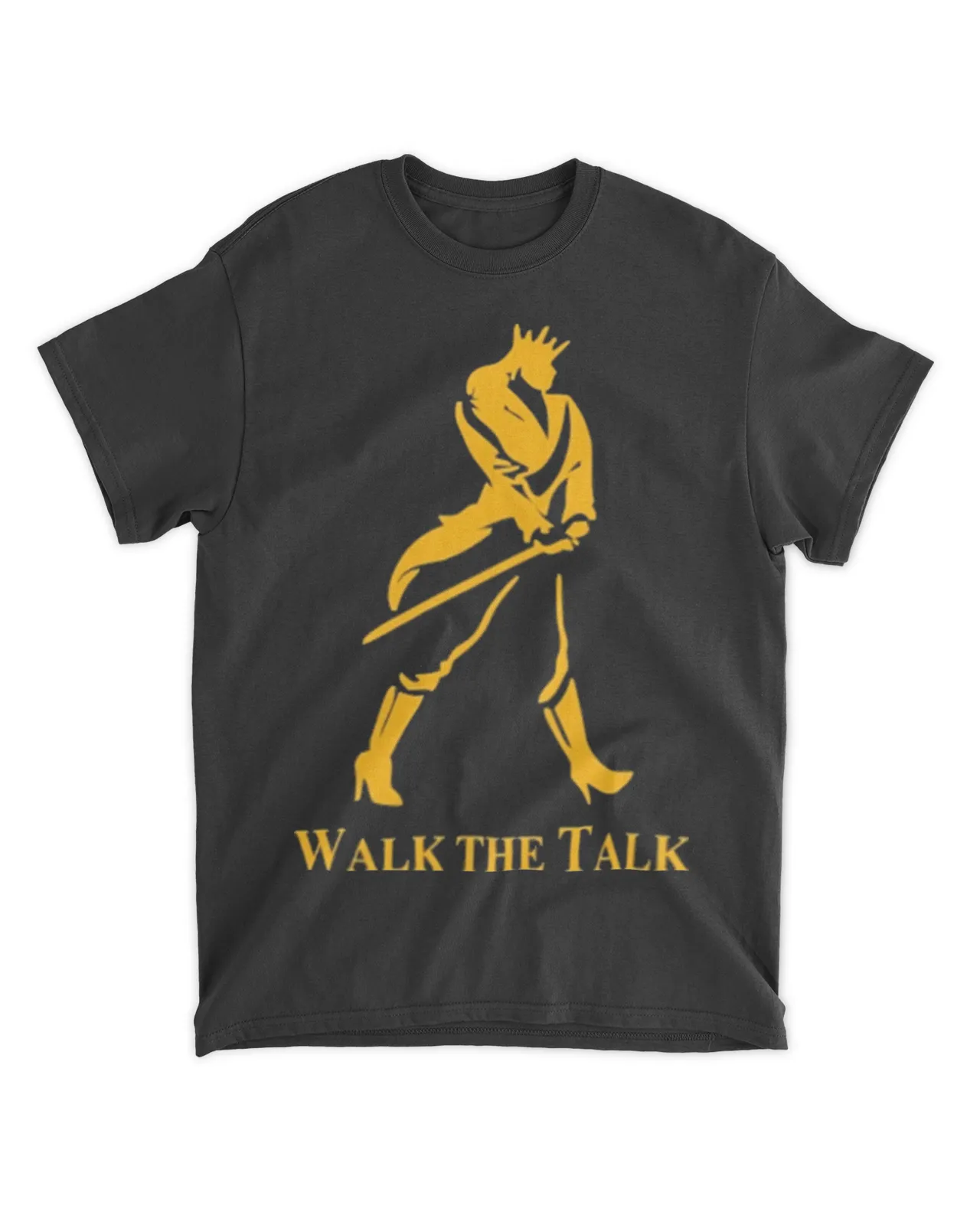 Samantha Bernardo Walk The Talk Shirt Unisex Standard T-Shirt black 