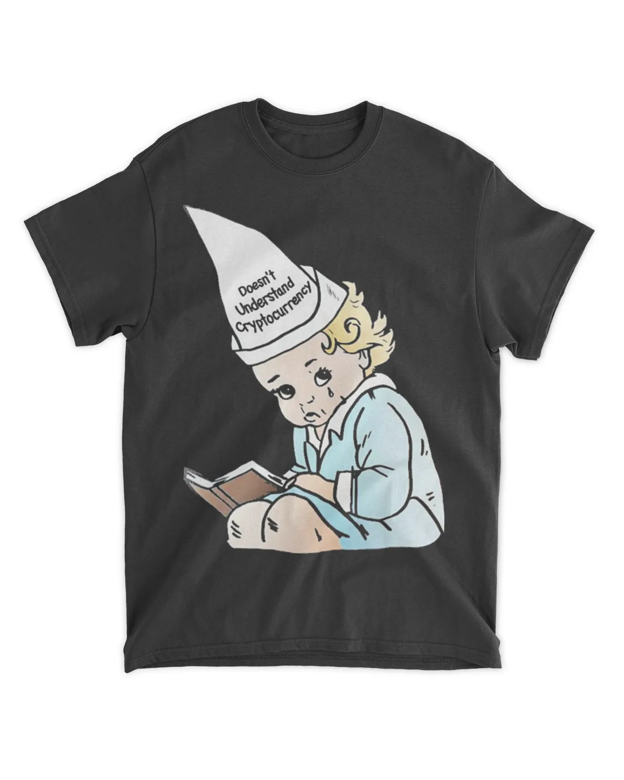 The Good Shirts Shop Doesn’t Understand Crypto Shirt Unisex Standard T-Shirt black 