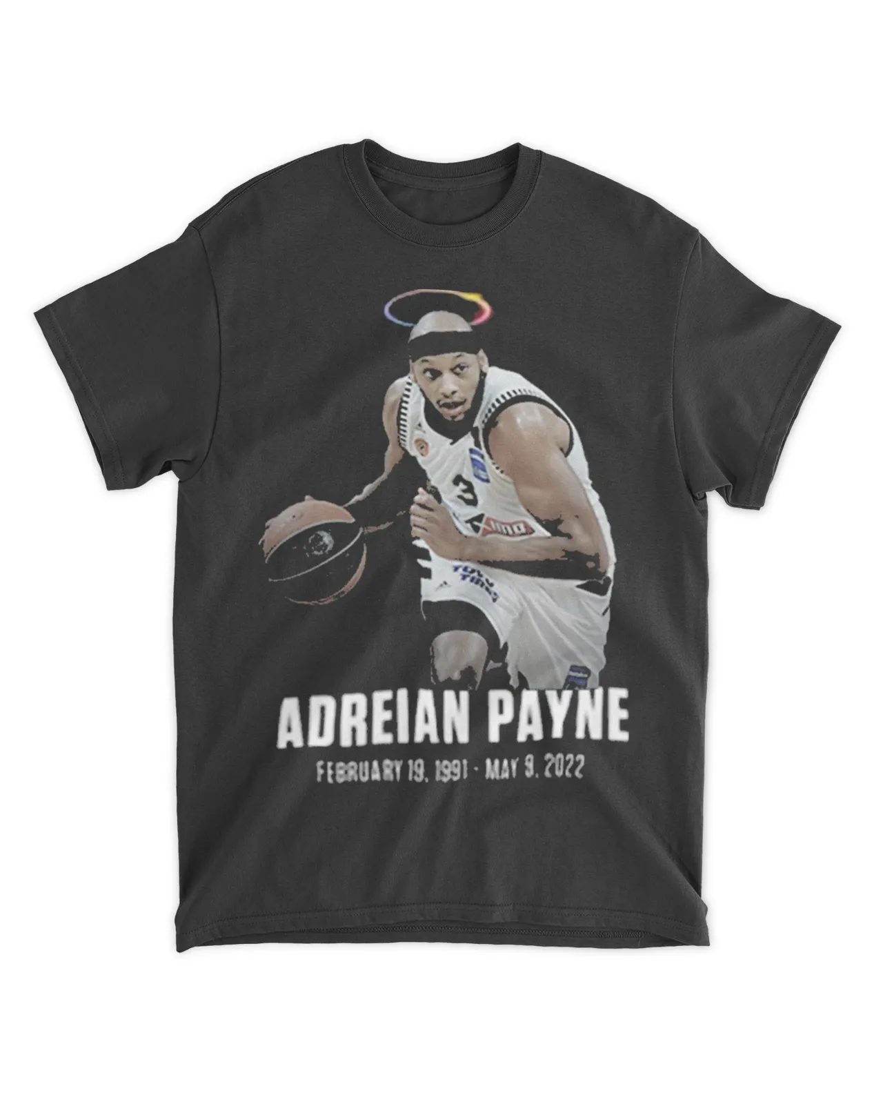 Signature 1991 2022 Thank You For The Memories Rip Adreian Shirt Unisex Standard T-Shirt black 