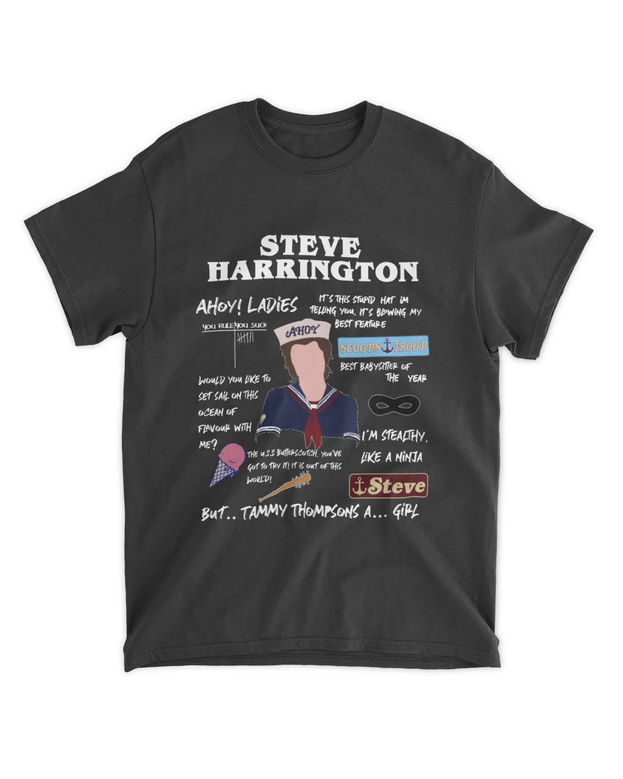 Steve Harrington Montage S3 T-Shirt