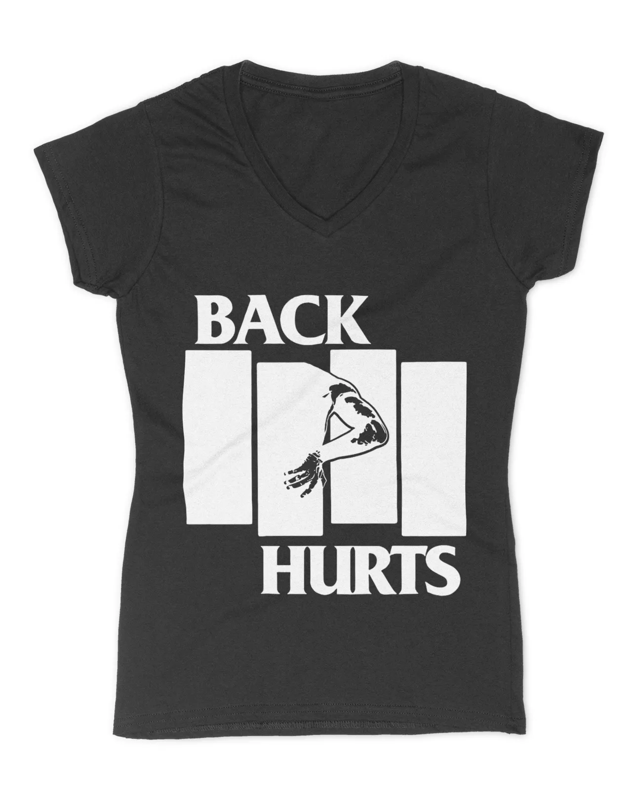 Back Hurts Shirt White