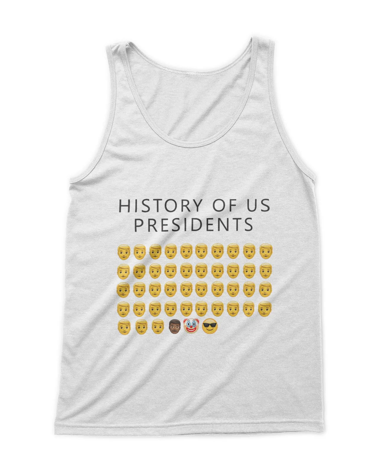 History of US Presidents Icon Face Shirt
