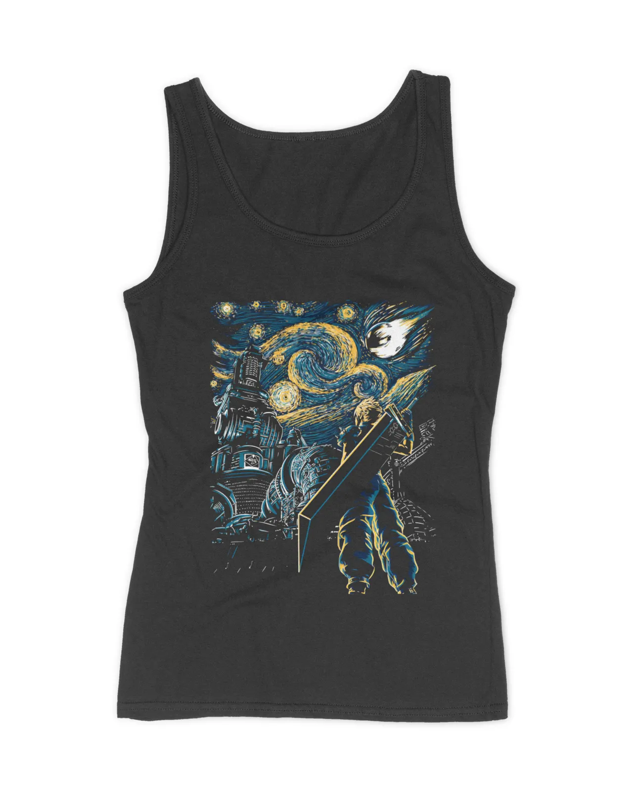 Starry Night Ffvii Shirt