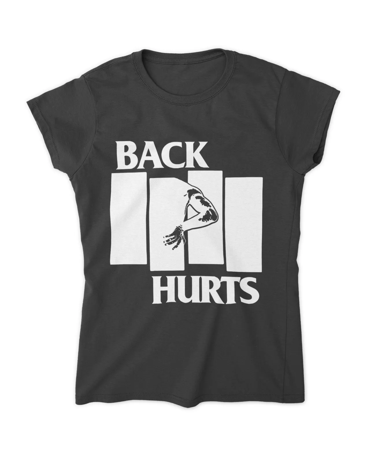 Back Hurts Shirt White
