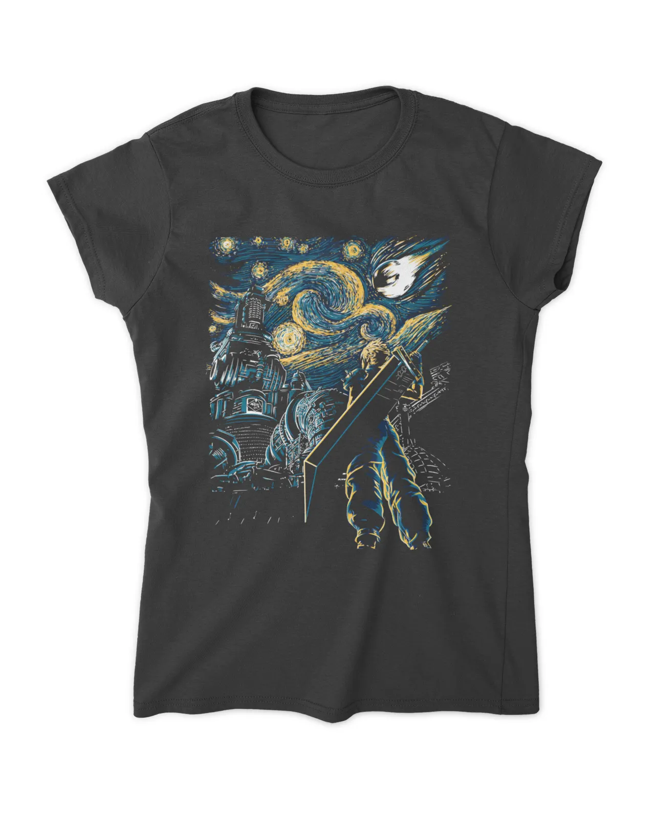 Starry Night Ffvii Shirt