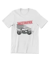 Vaccinated biker - Motorcycle lovers t shirt