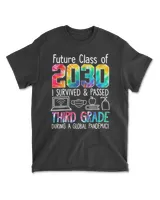 4M3O Future Class 2030 Third Grade Teacher Back To School T-Shirt