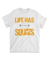 Fitness - Life Has Ups And Downs We T Shirt