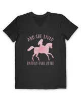 And She Lived Happily Ever After Horse Shirt